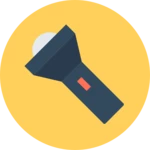 tiny flashlight android application logo